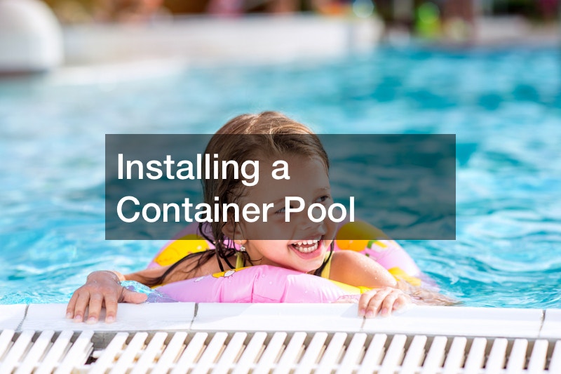 Installing a Container Pool