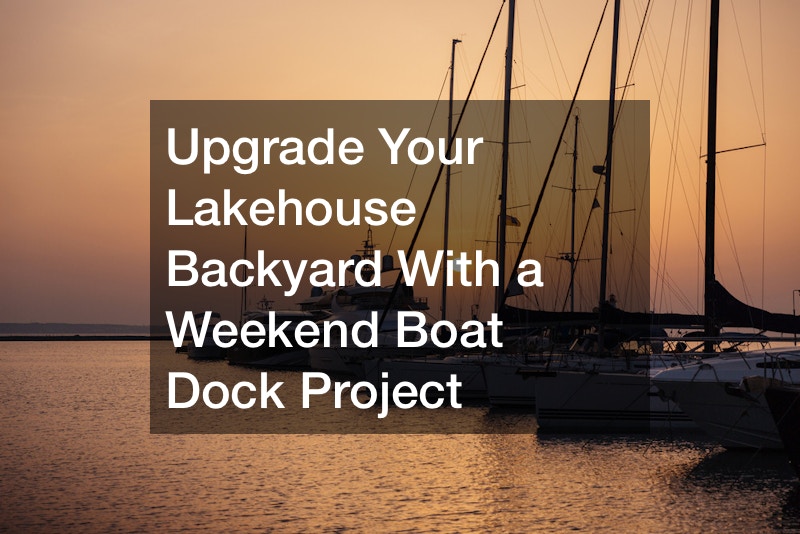 Upgrade Your Lakehouse Backyard With a Weekend Boat Dock Project
