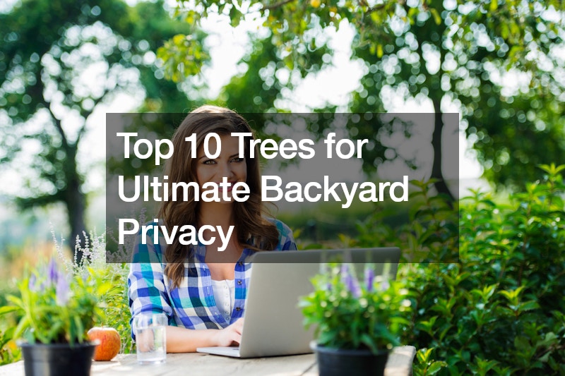 Top 10 Trees for Ultimate Backyard Privacy